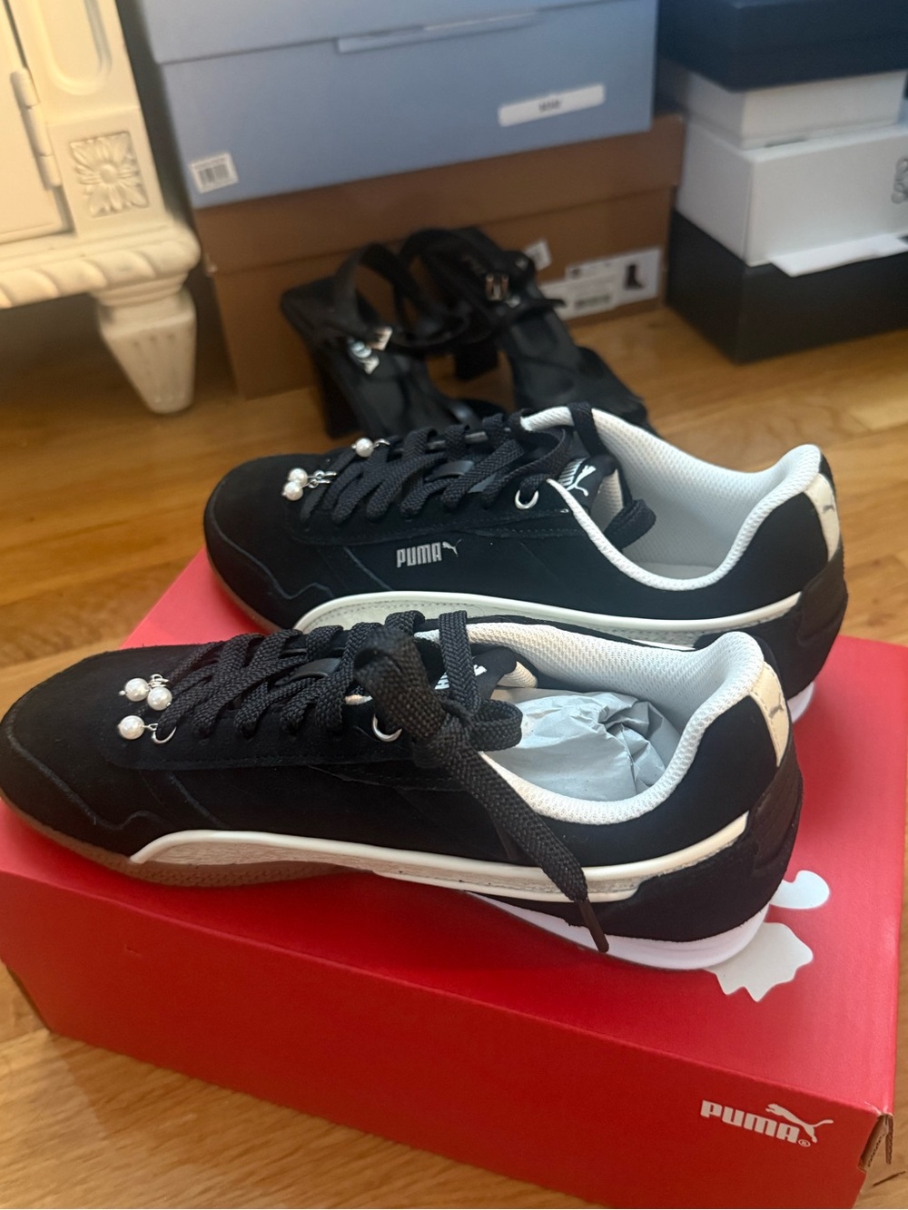 NEW IN BOX NWT NIB PUMA SNEAKERS DONNA BLING - Picture 15 of 16